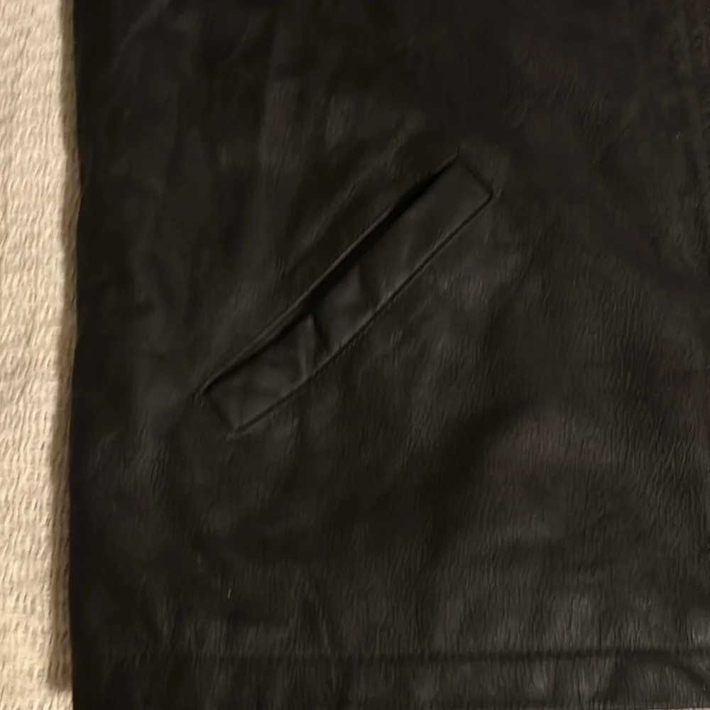 Mens Size 44 Leather Like Jacket - Picture 7 of 9